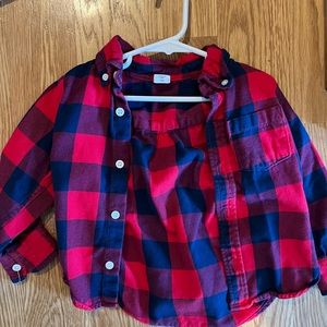 Gap Flannel 3t